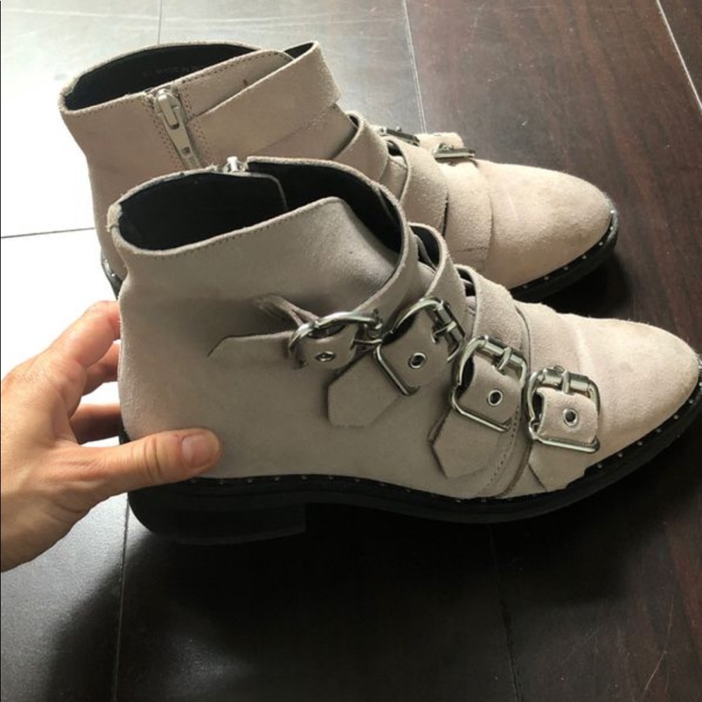 ASOS leather boots (suede)